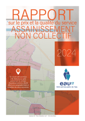 Couverture du RPQS Assainissement non collectif 2024 d'Eau 17 