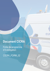 Illustration - Document CICRA | Fiche de programme d'investigation