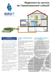 Image du règlement du service de l'assainissement collectif