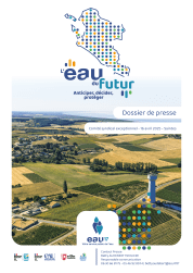 Couverture du dossier de presse du comité syndical exceptionnel - l'Eau_du_Futur