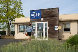 Photo de l'entrée de l'agence RESE Aunis