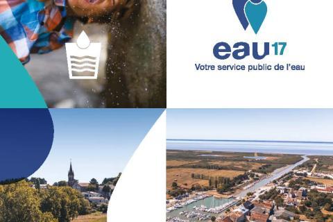 Couverture de la plaquette de présentation d'Eau 17