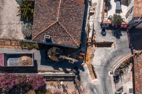 Mise en place de l'assainissement collectif dans une commune rurale