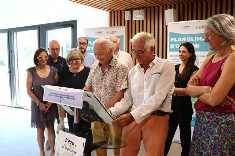 Signature de la charte territoire sobre en eau à Oléron